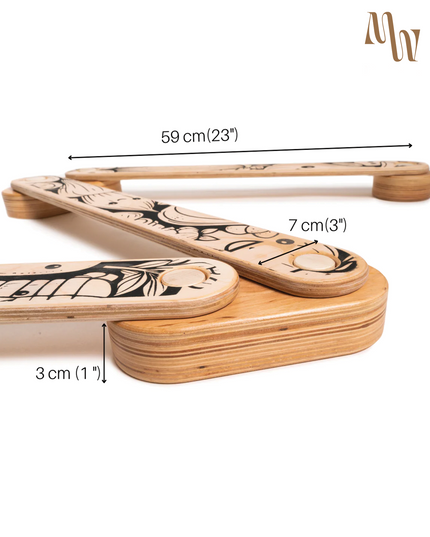 Montessori Balance Beams Set | Printed Ver