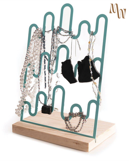 Wavy Jewelry Display Organizer