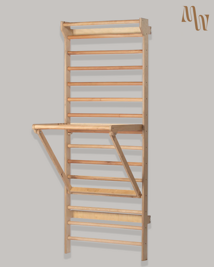 Swedish Ladder Stall Bars & Pull-Up Dip Bar