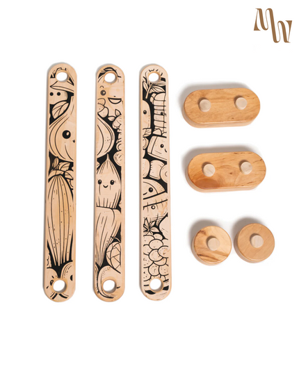 Montessori Balance Beams Set | Printed Ver