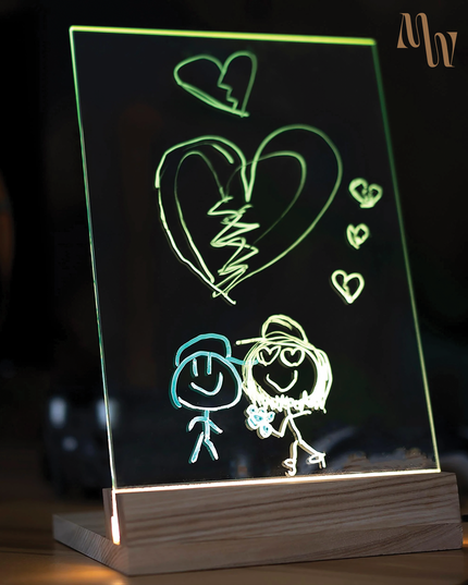 LED Dry Erase Board