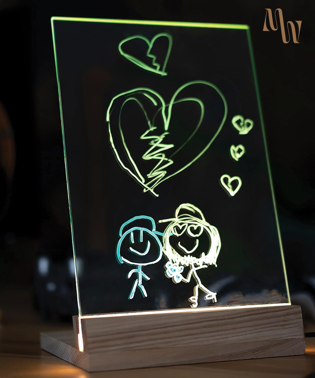 LED Dry Erase Board