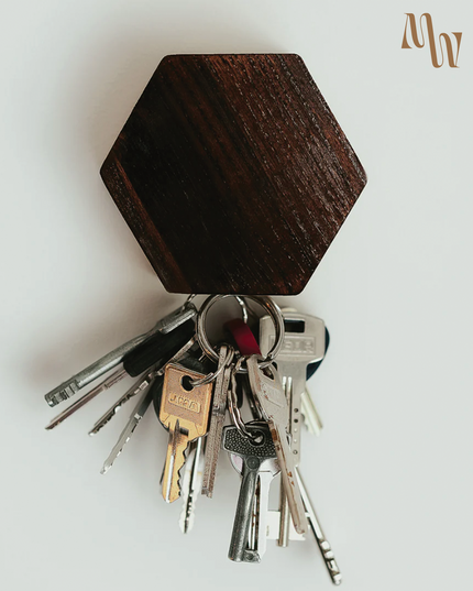 Hexagon Magnetic Key Holder