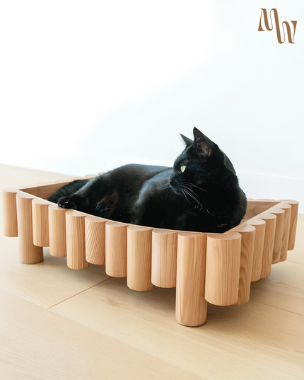 Wooden Cat Scratcher