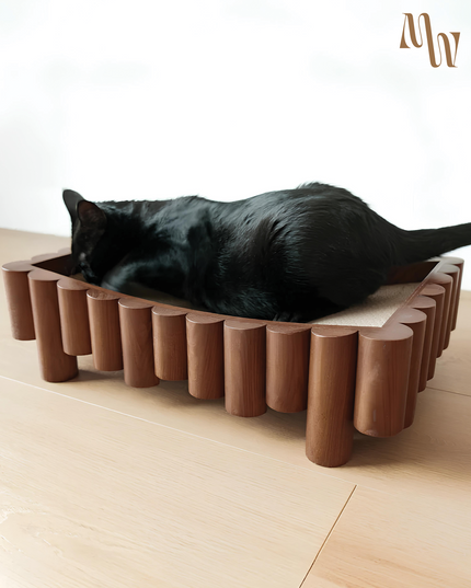 Wooden Cat Scratcher