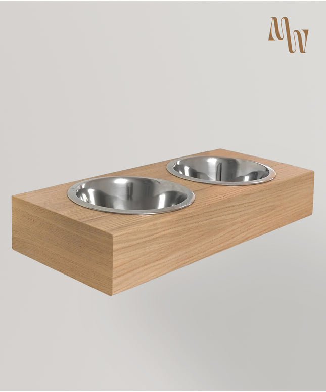 Wooden Elevated Dog Bowl Stand | 3 Sizes