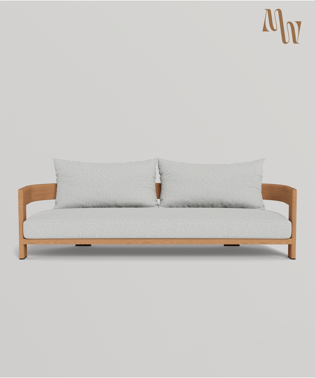 Linear Outdoor Sofa | 3 Seats