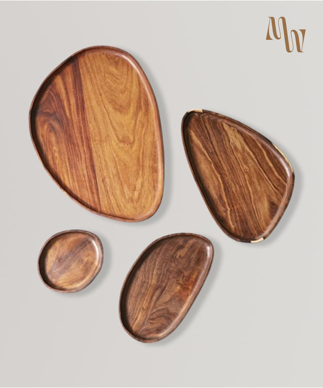 Wooden Leaf Tray | 4 sizes