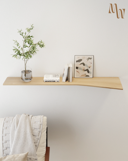 Curved Wooden Shelf | 3 sizes