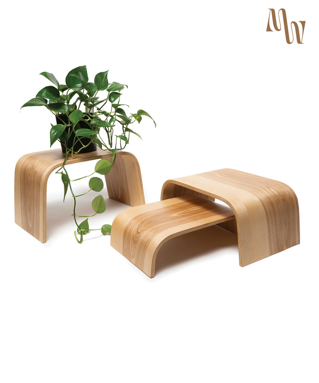 Wooden Plant Stand | Set of 3