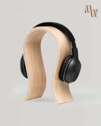 Wooden Headphones Stand