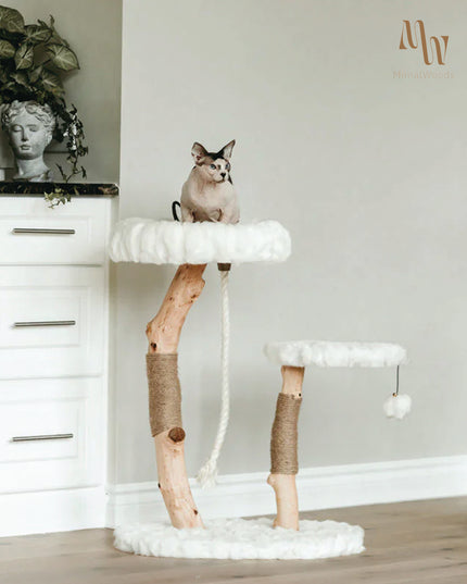 Dual Cat Tower