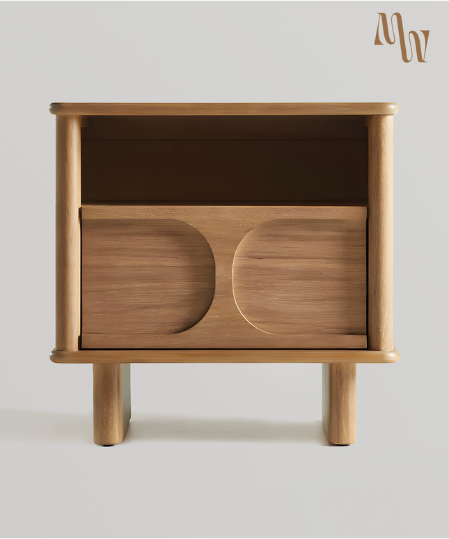 Half-Moon Drawer Table