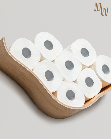 Wavy Toilet Paper Holder