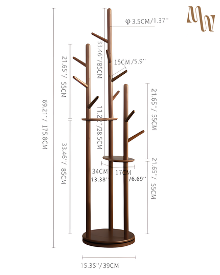 Wooden Tree Hanger