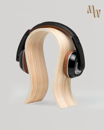 Wooden Headphones Stand