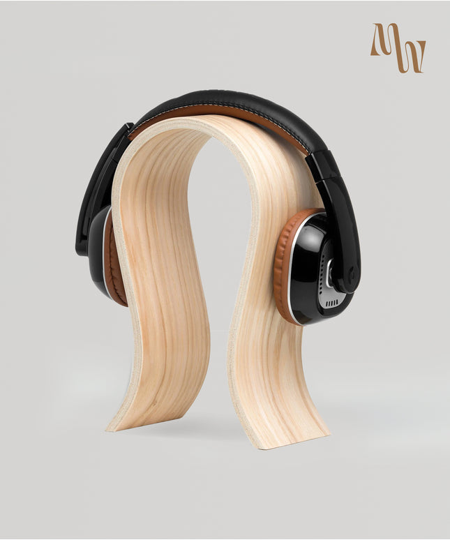 Wooden Headphones Stand