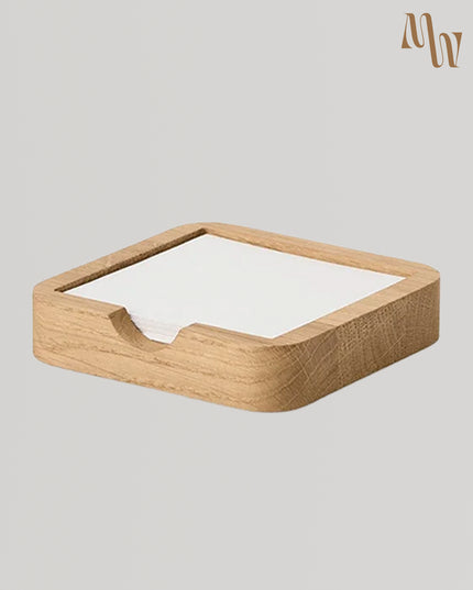 Wooden Sticky Note Tray