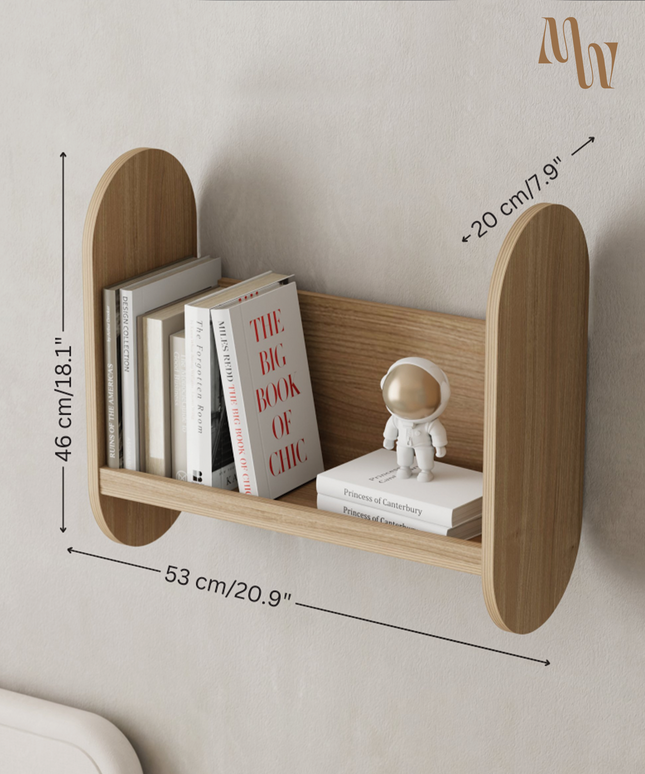 Rounded Wall Shelf | 2 Sizes