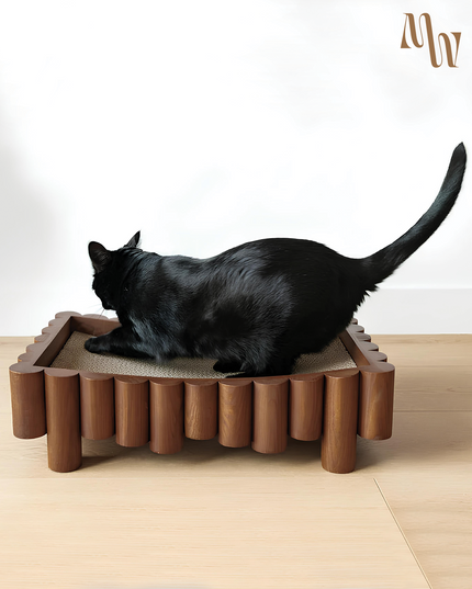 Wooden Cat Scratcher