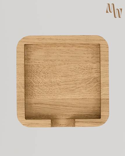 Wooden Sticky Note Tray