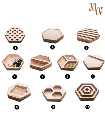 Honeycomb Desk Organizers