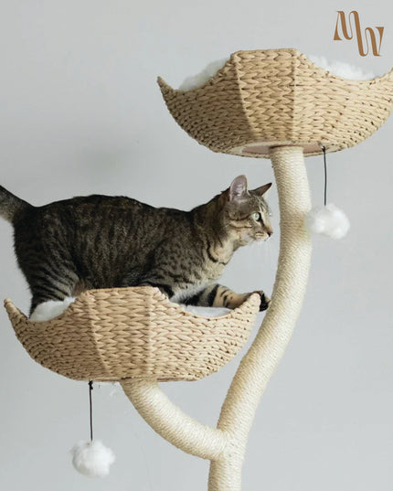 Branch & Basket Cat Tree | 4 Baskets