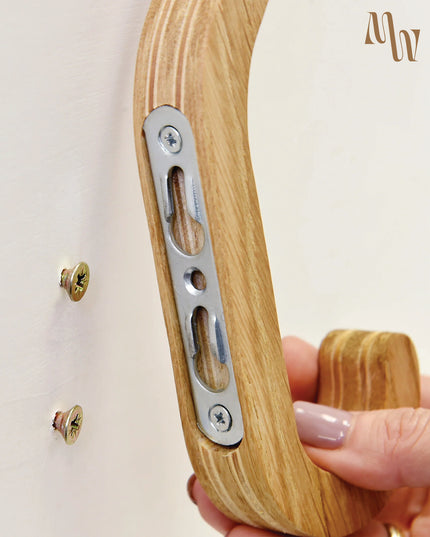 Set of 2 Wooden Wall Hooks | 4 Styles