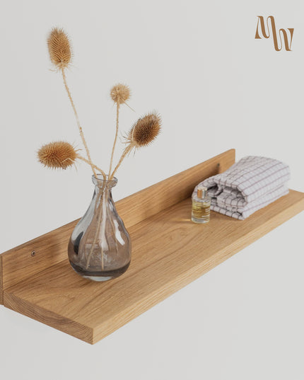 Floating Wooden Shelves Ver 2 | Set of 2 & Set of 4