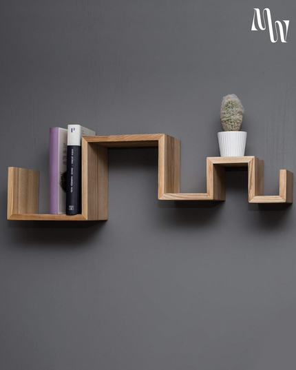 Geometric Wall Shelf | Set of 3