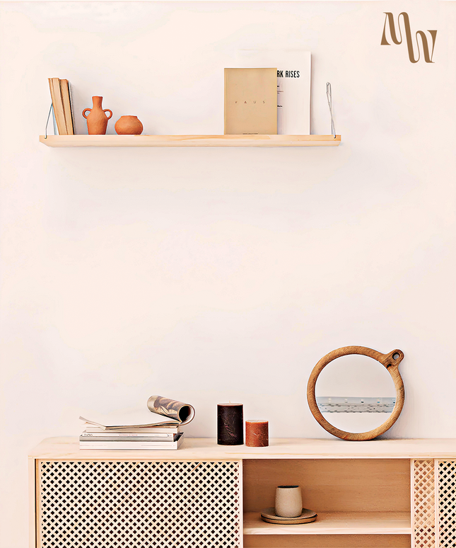 Wooden Wall Mounted Shelf | 2 sizes