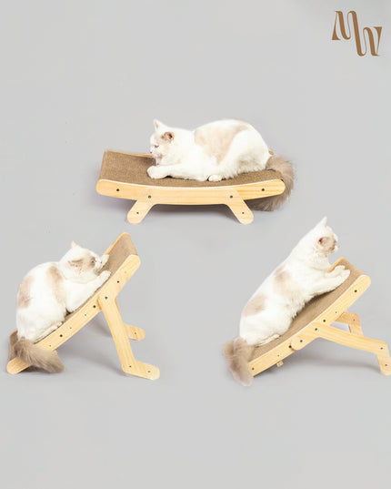 3-in-1 Cat Scratcher & Lounger