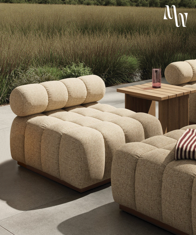 Pixel Outdoor Piece | Armless