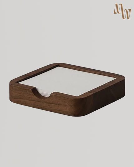 Wooden Sticky Note Tray