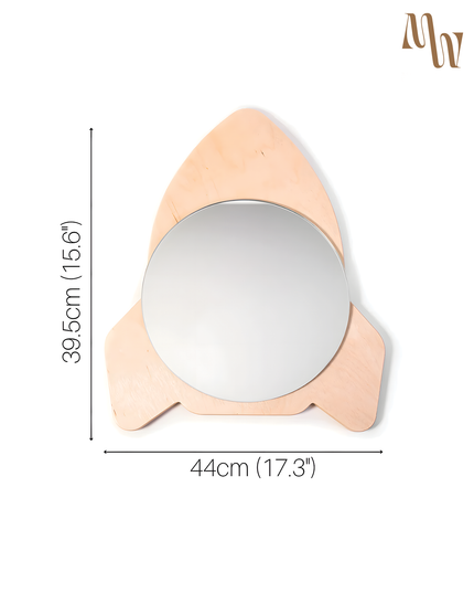 Kid's Hanging Mirror | 4 Shapes