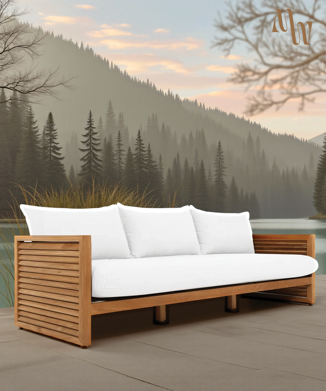 Slatted Sofa | 3 Seats