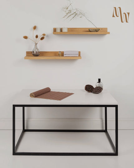 Floating Wooden Shelves Ver 2 | Set of 2 & Set of 4