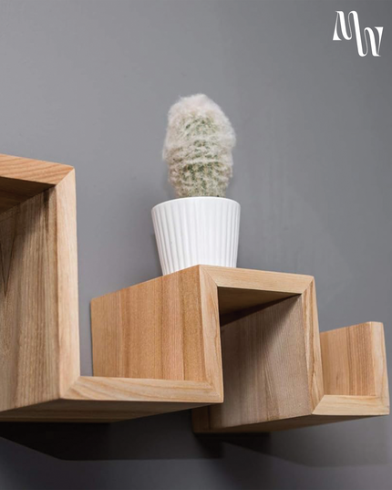 Geometric Wall Shelf | Set of 3