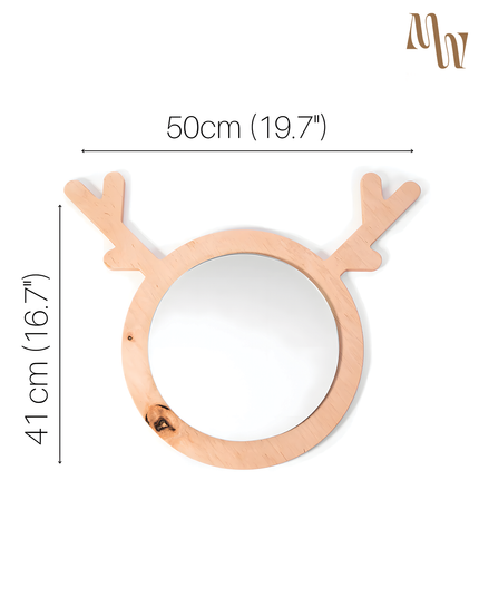 Kid's Hanging Mirror | 4 Shapes