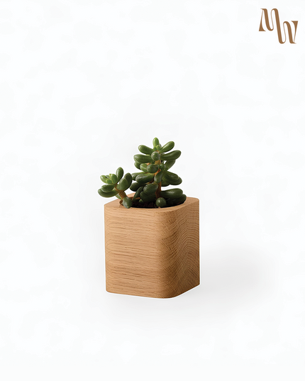 Wooden Multi-purpose Cubic Pot