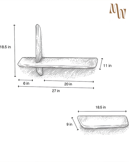 Wooden Cat Shelves | 2 sizes