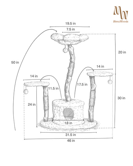 Cozy Cat Tree