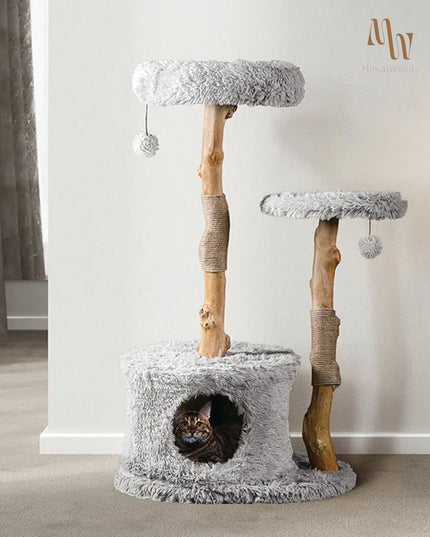 Dual Haven Cat Tower