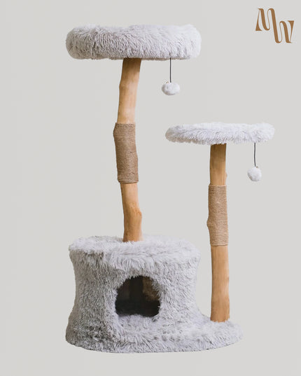 Dual Haven Cat Tower