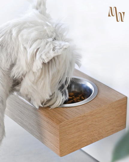 Wooden Elevated Dog Bowl Stand | 3 Sizes