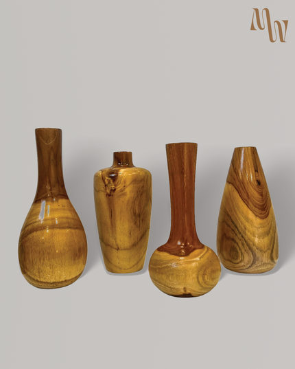 Wooden Vase | 4 Styles