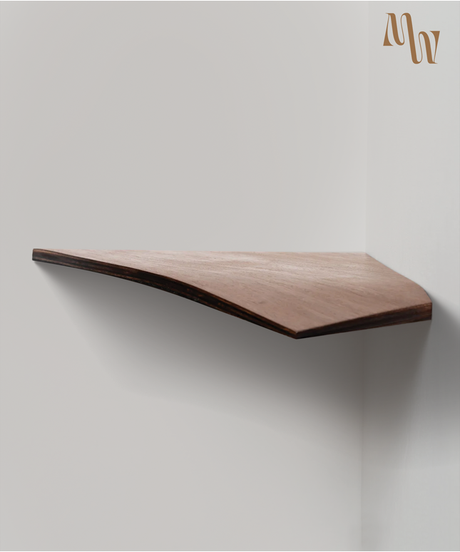 Triangle Corner Shelves