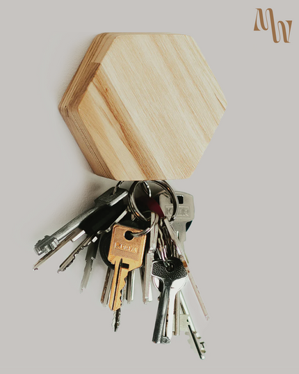 Hexagon Magnetic Key Holder